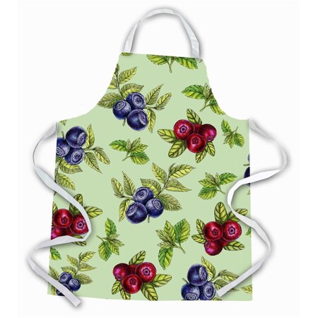 Carolines Treasures Berries in Green Apron BB5208APRON